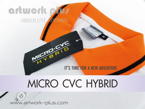 MICRO CVC HYBRID, เสื้อยืดโปโล micro cvc hybrid, ผ้าไมโคร, ผ้า Hybrid